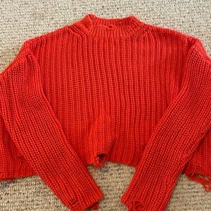 Zara Distressed Sweater